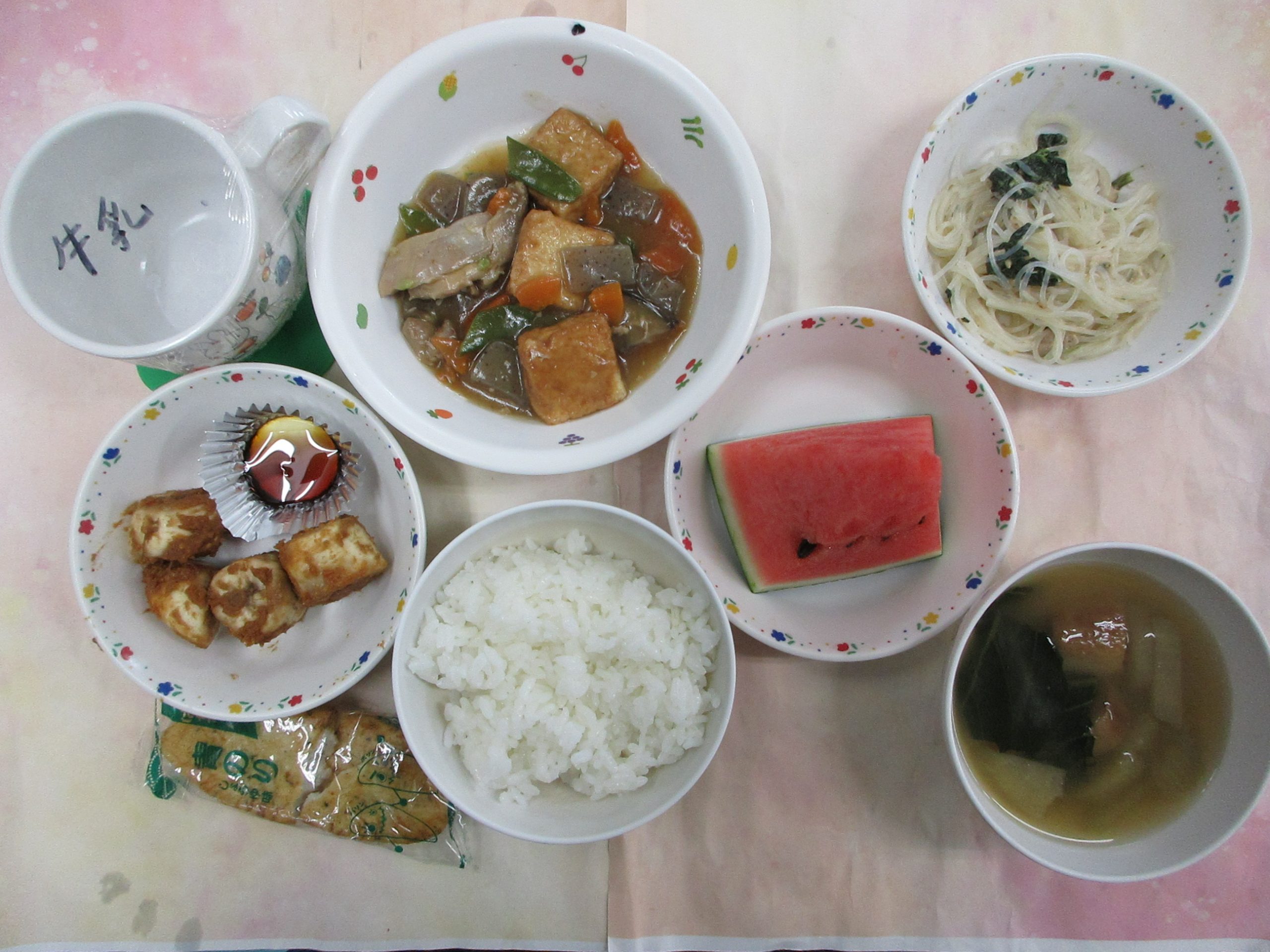 今日の給食