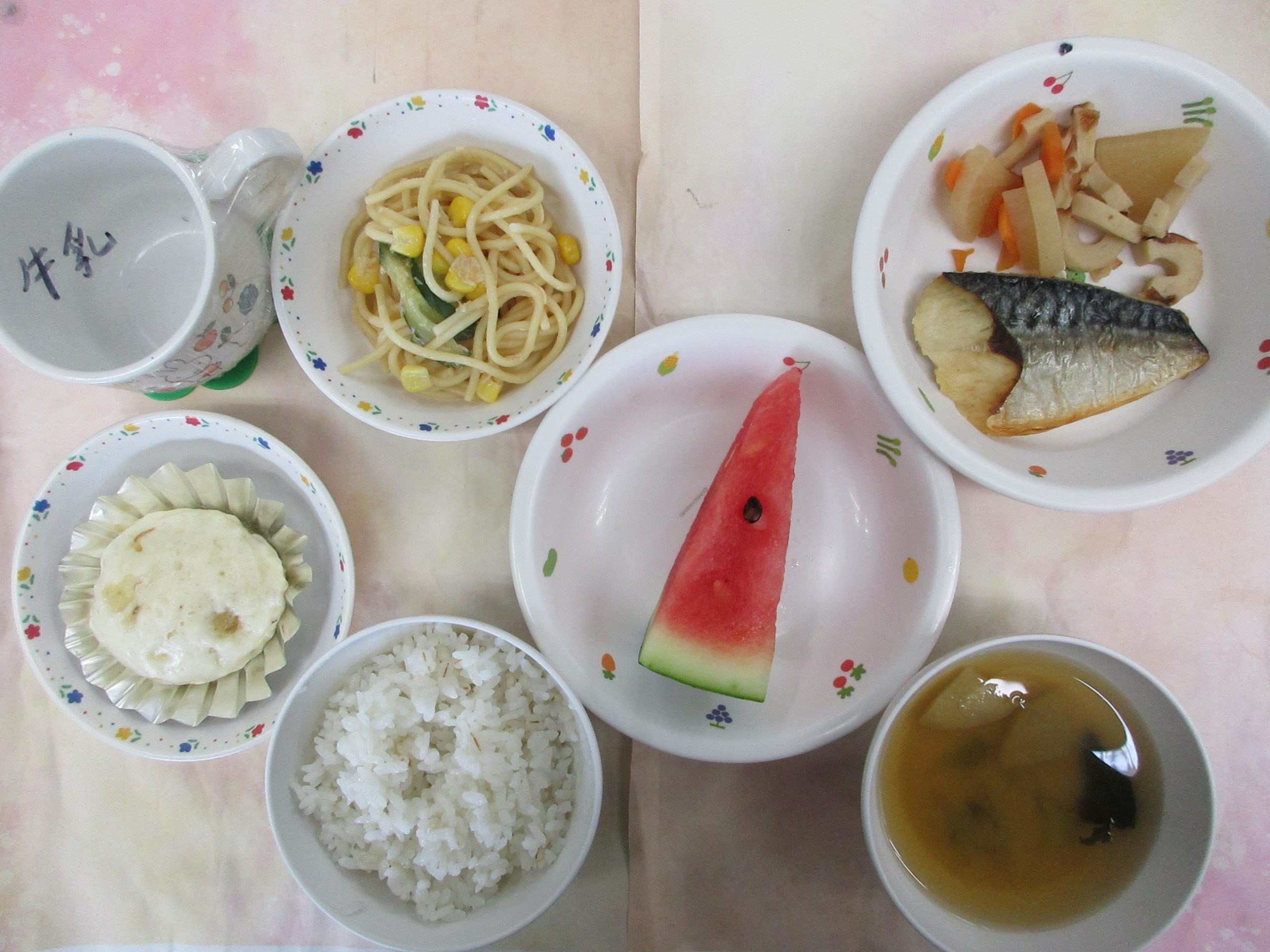 8/6（水）　きょうの給食